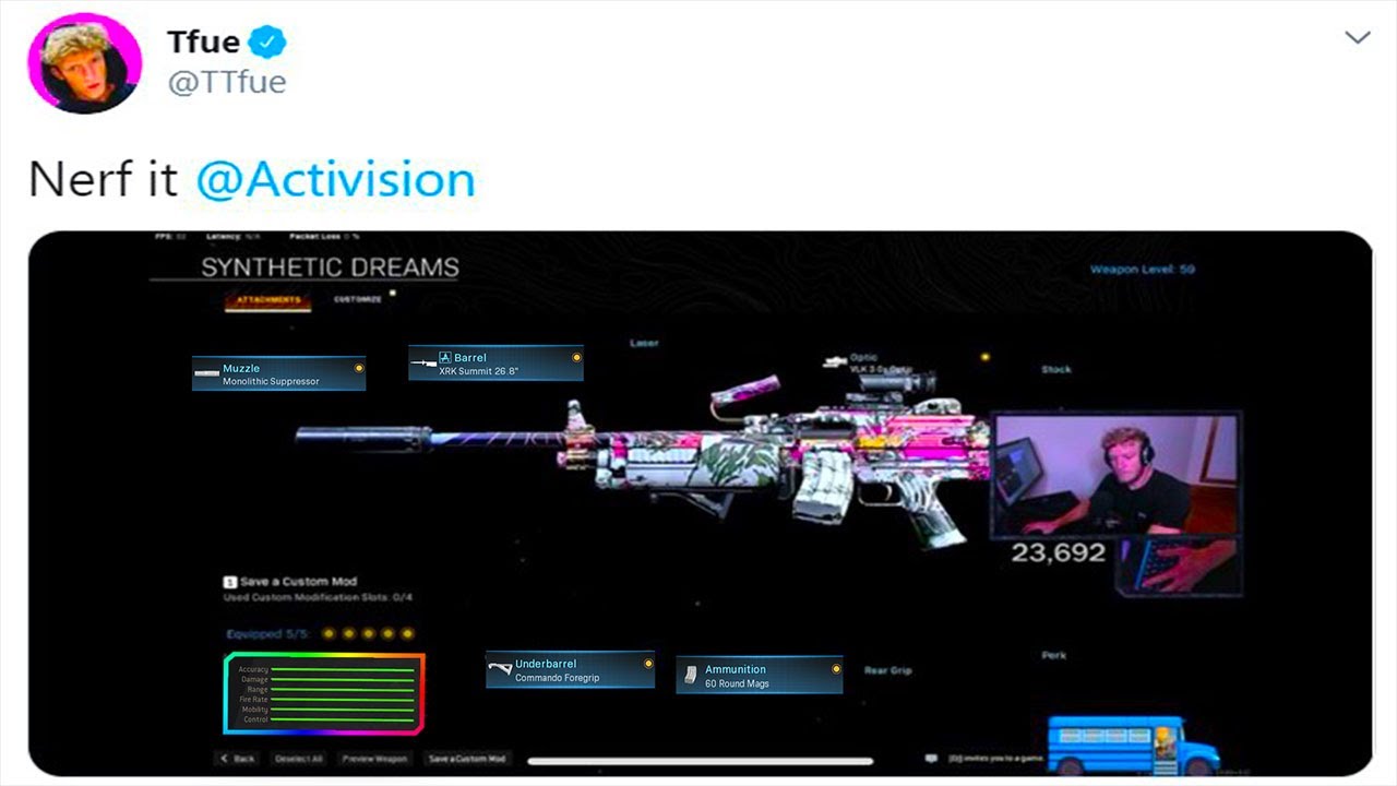 i PERFECTED TFUE'S BRUEN MK9 BEST CLASS SETUP on MODERN WARFARE - Best BRUEN MK9 Class Setup Warzone