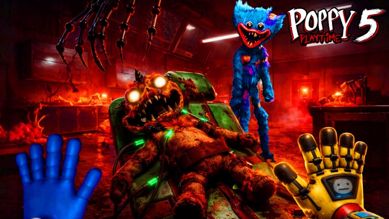 Poppy Playtime Chapter 5: SECRET ENDING + FINAL BOSS FIGHT! 😱 (Full Gameplay)