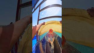 bella ciao water park lovely mountain sliding POV 😍 #waterparkrides #waterpark #slide