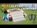 Minecraft ULTIMATE ELYTRA LAUNCHER | Fly Up 350+ Blocks in SECONDS! 