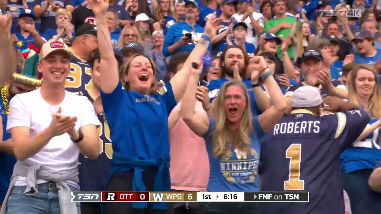 June 10, 2022 - CFL - Ottawa REDBLACKS @ Winnipeg Blue Bombers