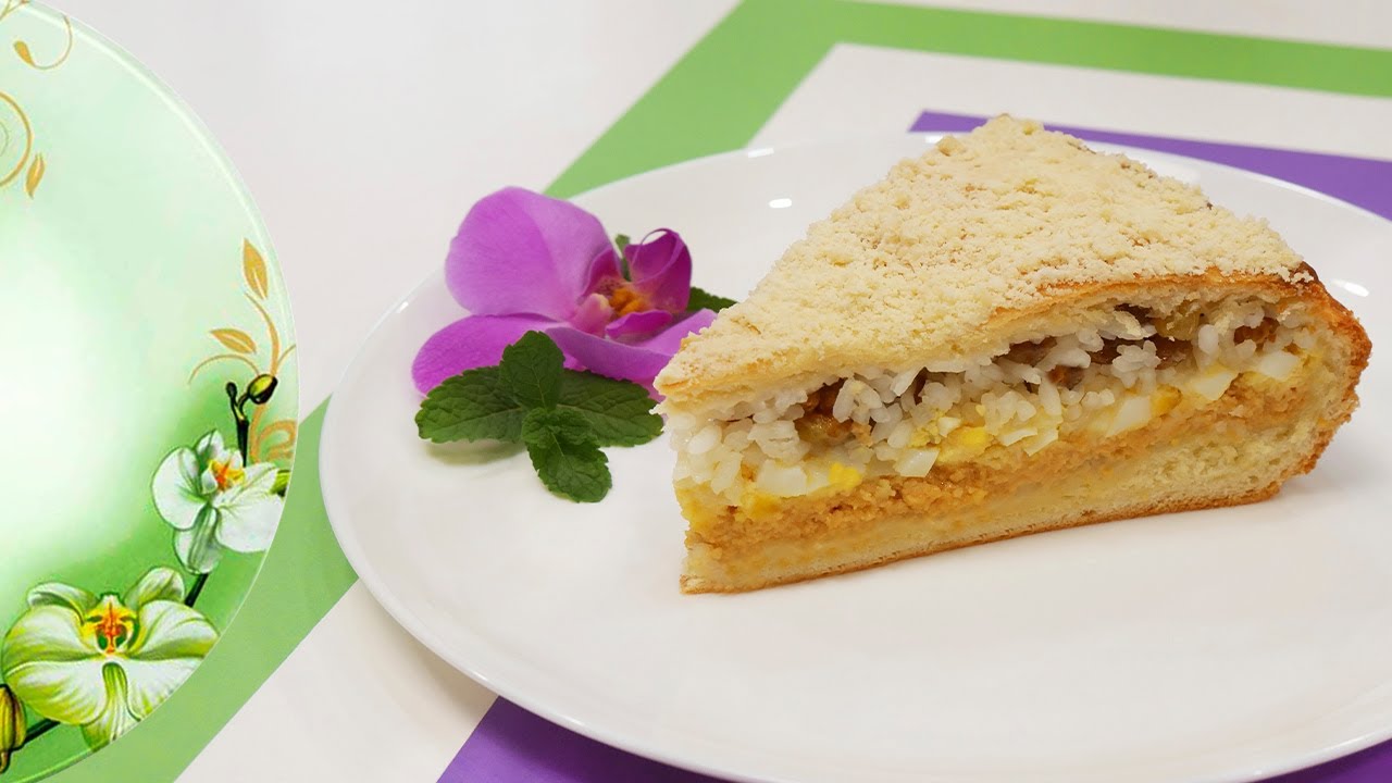 Татарский праздничный пирог. Губадия с кортом