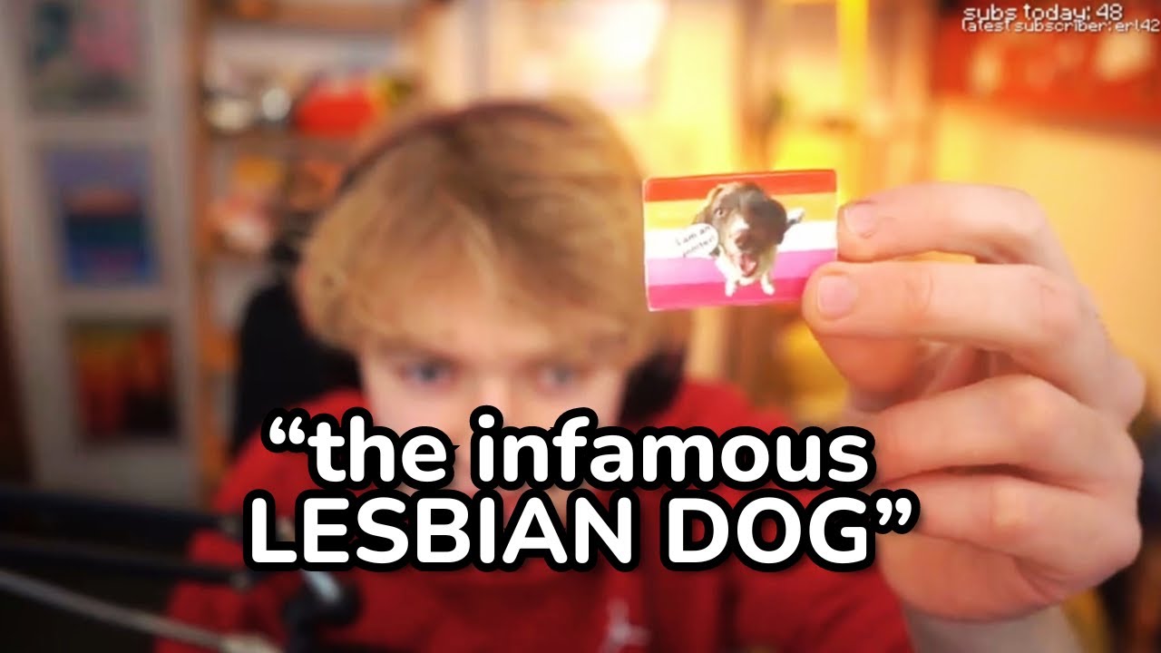 Tommy received a Lesbian Bella Sticker