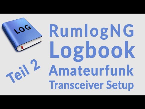 Amateurfunk Logbuch Software RumlogNG für MacOS Teil 2 Transceiver Setup