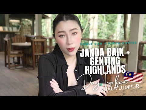 🇲🇾 Day Trip from KL | First time in Janda Baik + Genting Premium Outlet Genting Highland Cable Car