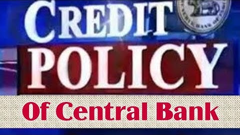 Credit Control Policy of Central Bank l RBI Class 12th Macroeconomics