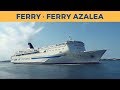 Departure of FERRY AZALEA in Akita (Shin Nihonkai)