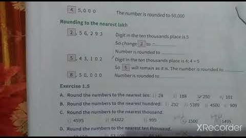 Class:4th Maths, Orient Black Swan, Ch:Large Numbers, Ex:1.5,Q:G,Rounding no