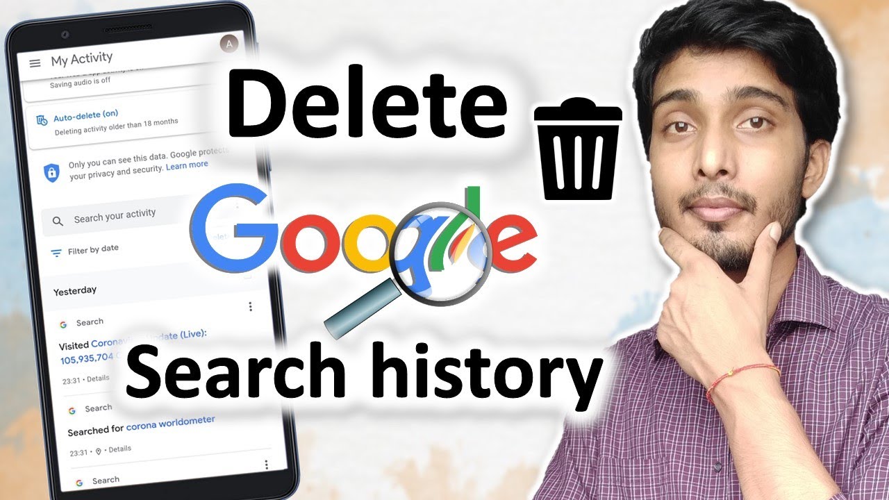 Google search history delete kaise kare  How to Clear Google Search History  2021