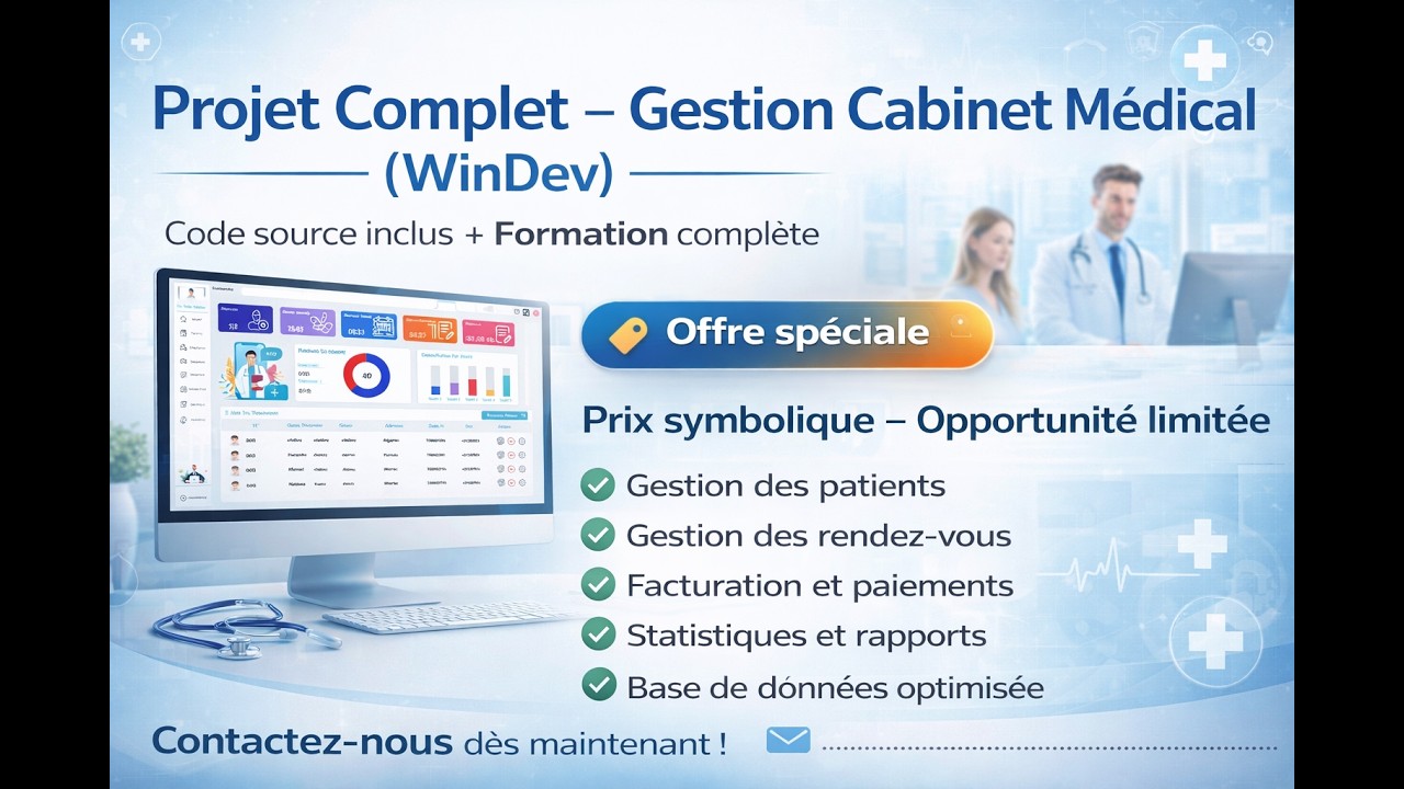 gestion cabinet médicale 06 : Fiche consultation