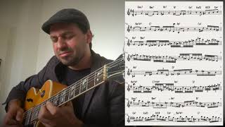 Darn that dream- Seamus Blake transcription