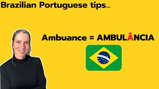 How to use this accent mark - Ambulância | Marcia Cypriano Accent Mark In Brazilian Portuguese Marcia Cypriano