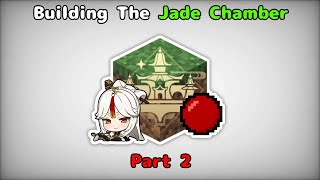 🔴(Minecraft) Building Ningguang's Jade Chamber! Part 2