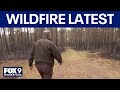 Flanders wildfire effort detailed by responders
