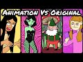 Animation Vs Original | TikTok Compilation from @tootymcnooty