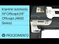 Imprimir autoteste HP Officejet (HP Officejet J4600 Series)