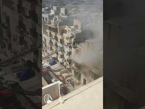 Qawra Warehouse Fire 