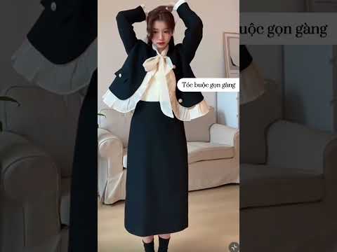 Video 3 cách phối áo dạ tweed xinh ✅ - youtube