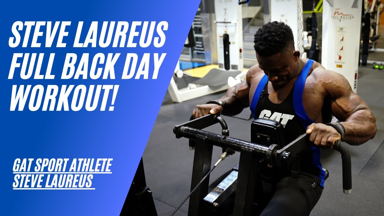 STEVE LAUREUS ULTIMATE BACK WORKOUT! | FUELED BY NITRAFLEX BURN
