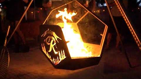 the Custom D12 Solid Fire Pit