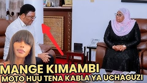 #DUU! HUYU MANGE KIMAMBI ASHINDWA KUFUNGA MDOMO KWA HILI KABLA YA UCHAGUZI OCTOBER 