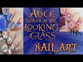 ALICE IN WONDERLAND NAIL ART | Spangley Nails