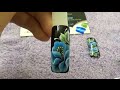 Cách sử dụng gel vẽ nail, sử dụng gel vẽ, vẽ hoa bằng cọ bản lên móng tay 2