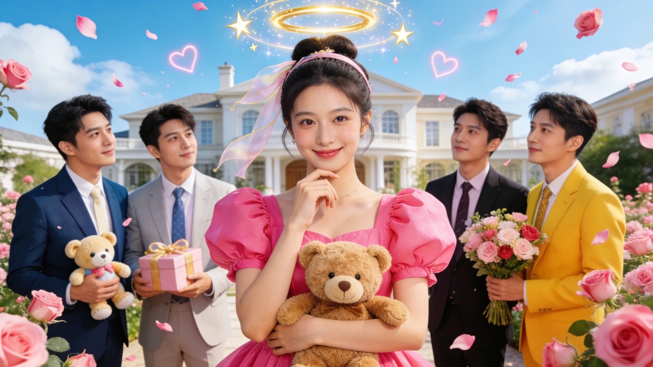 Renasci! Família ouve minha mente, revela plano da meia-irmã má, me mima como princesa!