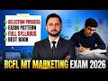 RCFL Management Trainee (Marketing) Exam Pattern & Syllabus 2026 | RCFL MT (Marketing) Syllabus 2026