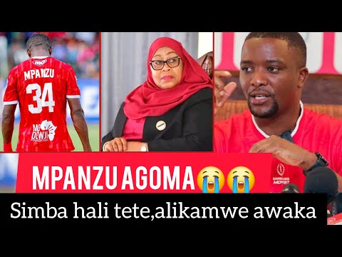 LIVE MPANZU AIGOMEA SIMBA ALIKAMWE AAHIDI MILIONI 10 GSM AMWAGA MANOTI 