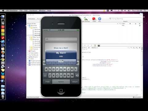 2.2 UIAlertView Popup + How to Remove Keyboard UITextfeild - xcode interface builder iphone sdk