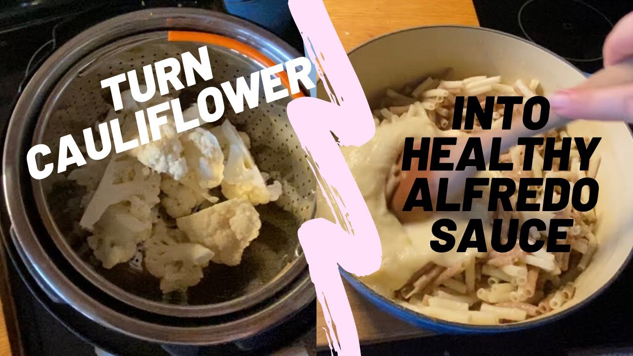 Healthy and Delicious Cauliflower Alfredo Sauce YouTube
