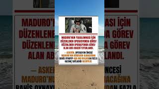 Maduro'nun Yakalanması Operasyonunda Şok Gelişme: ABD Askeri Tutuklandı.