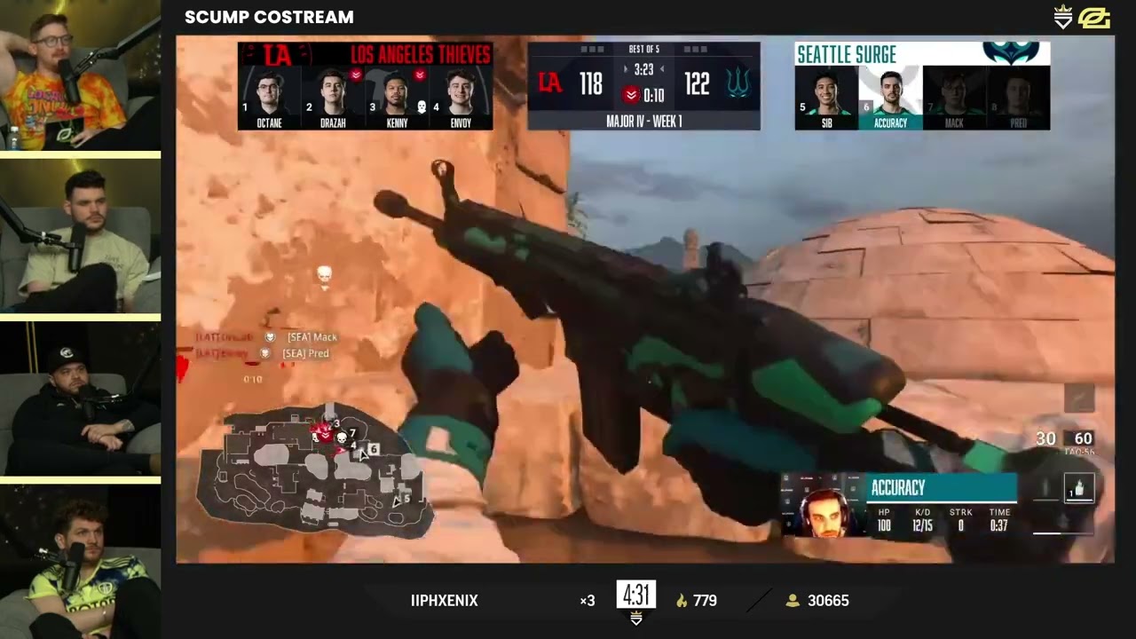 Scump watches Envoy Drop a 2KD on Seattle Surge!🔥