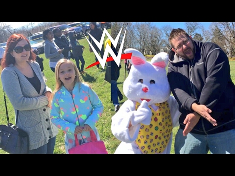 EMBARRASSING FATHER RUINS EASTER EGG HUNT! CRINGIEST WWE FIGURES UNBOXING EVER! - YouTube
