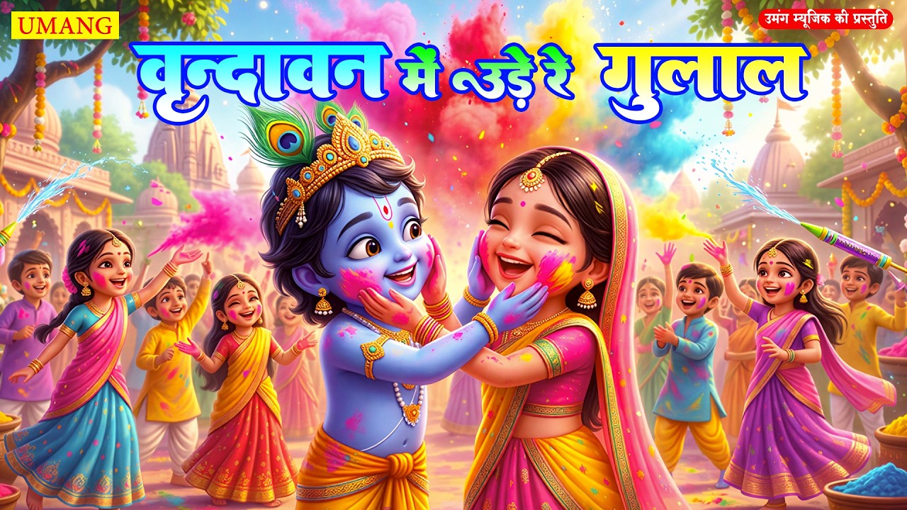 LIVE-Vrindavan Mein Ude Re Gulal - वृन्दावन में उड़े रे गुलाल कह दो राधा रानी से | Holi Bhajan #holi