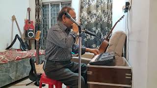 Singing Hai Apna Dil Toh Aawara Playing Harmonica 