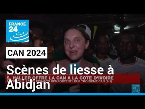 CAN 2024 : Ambiance de folie dans les rue d'Abidjan après la victoire de la Côte d'Ivoire