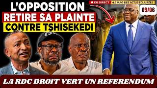 09/6 ⚡COUP DE THÉÂTRE : L’OPPOSITION RETIRE SA PLAINTE, CAP SUR LE RÉFÉRENDUM ! 🔥