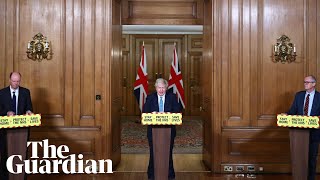 Coronavirus UK: Boris Johnson holds briefing with senior advisers – watch live