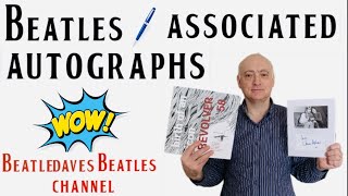The Beatles - A Fabulous Collection of Associated Autographs 1985-2024!