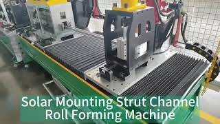 Revolutionize Your Solar Production with SUNWAY's Advanced Strut Channel Roll Forming Machine