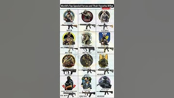 World’s Top Special Forces Favorite Assault Rifles #shorts