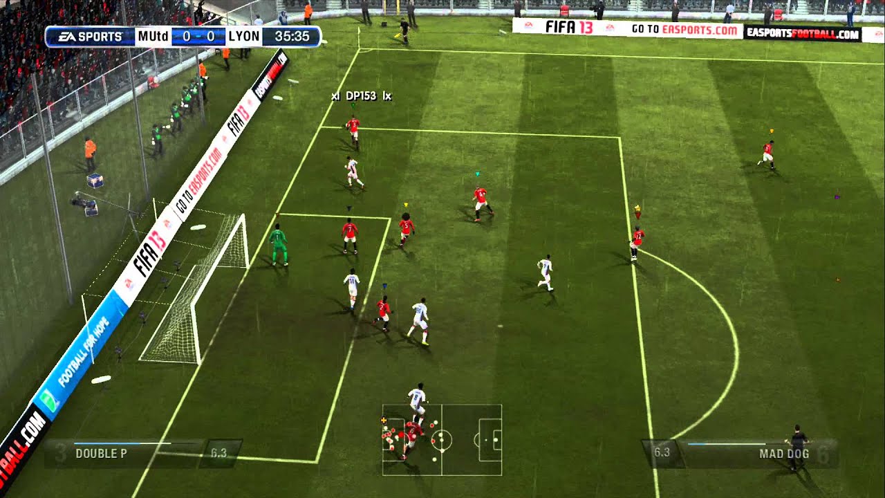 VPFL Man United vs Lyon (Champions league group stage) - YouTube