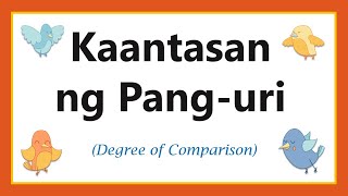 Kaantasan ng Pang-uri by Teach and Print