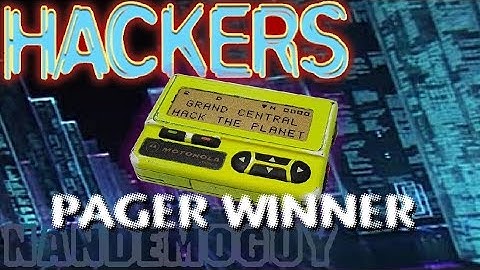 Hackers Pager Winner