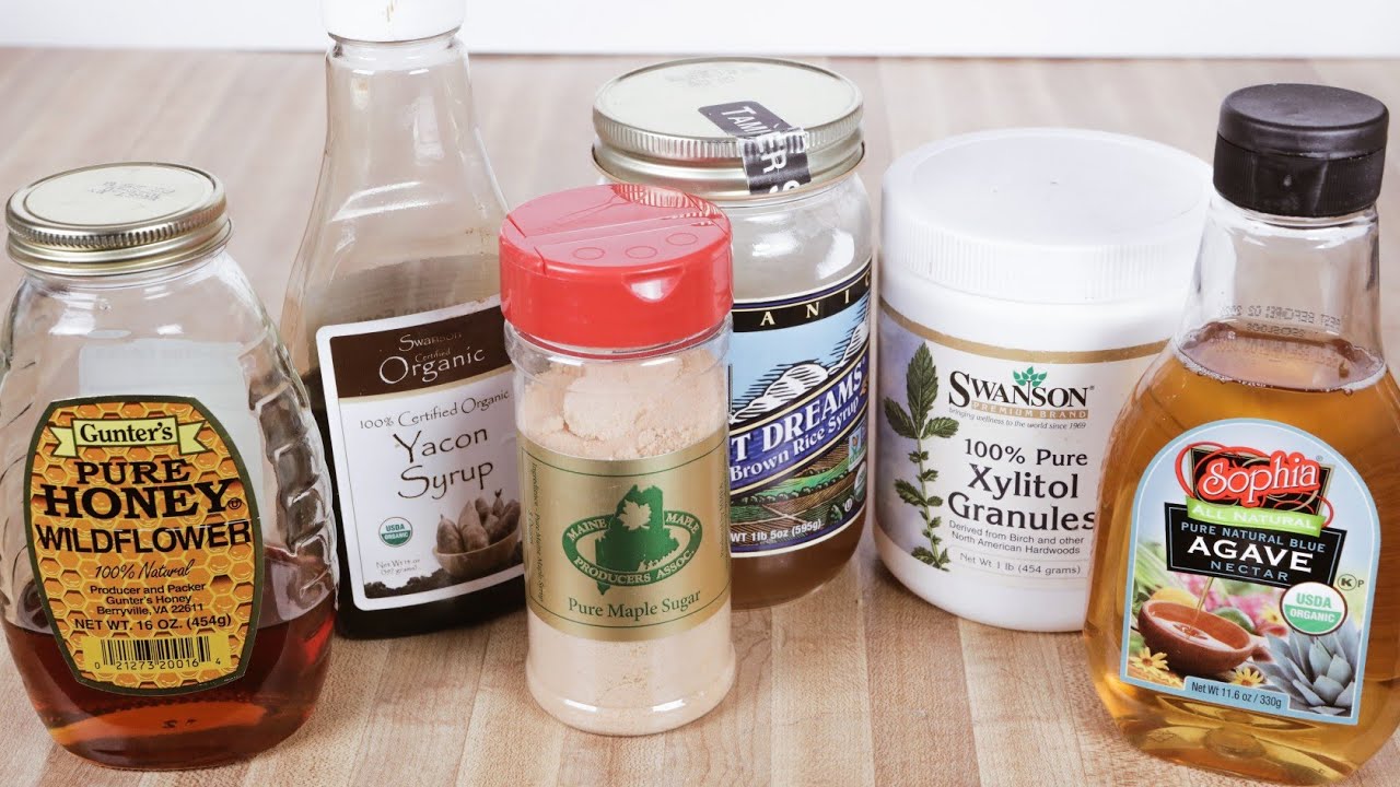 Natural White Sugar Replacements YouTube