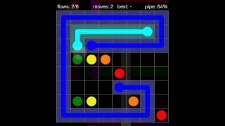 Flow Free 8x8 Mania Pack Level 19 Walkthrough