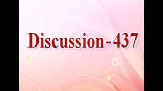 Discussion 437B