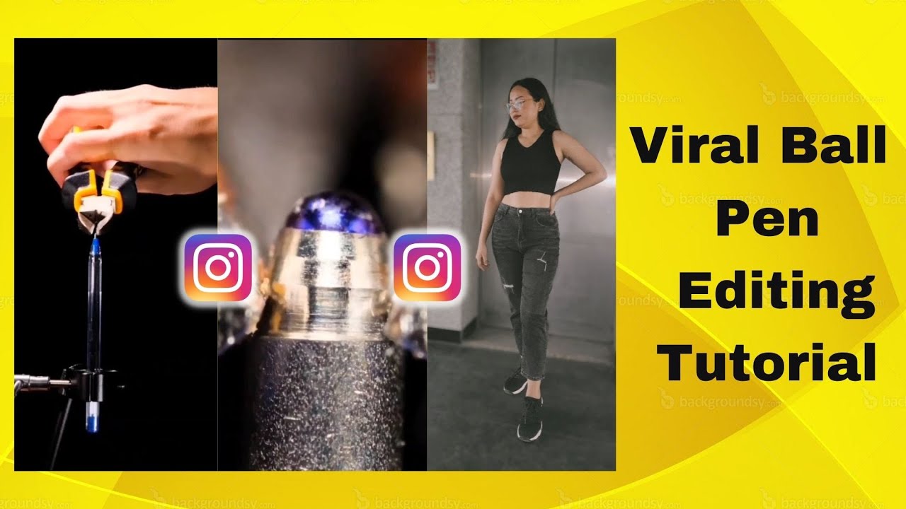 Ball pen trending reels video editing tutorial | amil.pictures audio | VN app